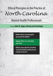 Allan M Tepper Ethical Principles in the Practice of North Carolina Mental Health Professionals