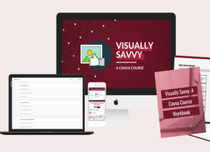 Andréa Jones Visually Savvy A Canva Course
