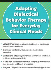 Andrew Bein Adapting Dialectical Behavior Therapy for Everyday Clinical Needs