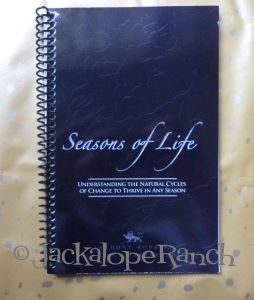 Anthony Robbins Seasons Of Life Platinum Partner Booklet