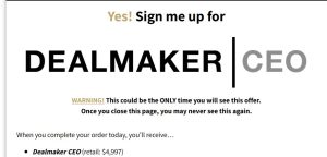 Carl Allen Dealmaker CEO 2021