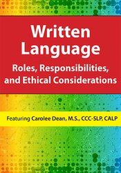 Carolee Dean Written Language Roles