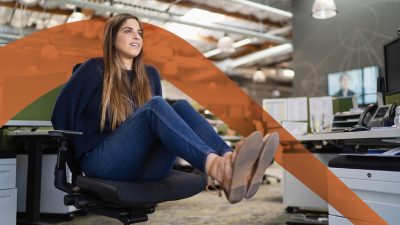 Chair Work Yoga Fitness and Stretching at Your Desk