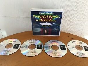 Chuck Smith Powerful Profits from Probate Audio CD Set