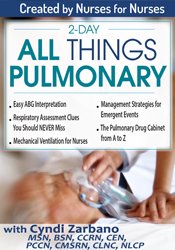 Cyndi Zarbano 2-Day All Things Pulmonary