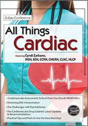 Cyndi Zarbano All Things Cardiac Conference Day One Cardiac Nursing Essentials