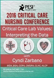 Cyndi Zarbano Critical Care Lab Values Interpreting the Data