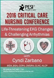 Cyndi Zarbano Life-Threatening EKG Changes & Challenging Arrhythmias