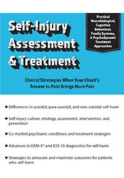 David G. Kamen Self-Injury Assessment & Treatment Clinical Strategies When Your Client’s Answer to Pain Brings More Pain