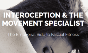 Dr Emily Splichal INTEROCEPTION & THE MOVEMENT SPECIALIST