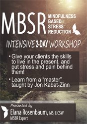 Elana Rosenbaum 2-Day Certificate Course MBSR Mindfulness Based Stress Reduction
