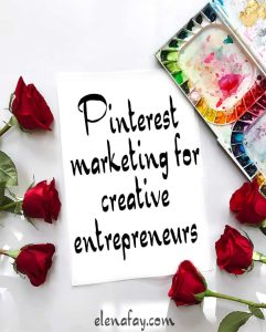 Elena Fay Pinterest Marketing For Creative Entrepreneurs