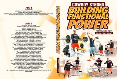 Gary Calcagno Cowboy Strong Building Functional Power