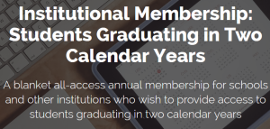 George Institutional Membership Students Graduating in Two Calendar Years