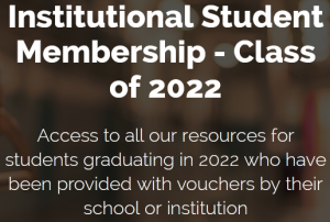 George Institutional Student Membership Class of 2022