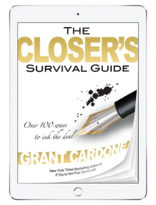 Grant Cardone – Closer’s Survival Guide eBook