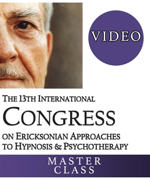 IC19 Post Conference Master Class in Brief Ericksonian Psychotherapy Bill O'Hanlon