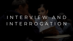 Interrogation & Interview The Hughes Protocol