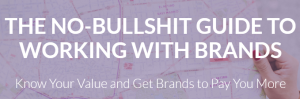 Jacob Fu THE NO-BULLSHIT GUIDE TO WORKING WITH BRANDS