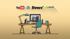 Jerry Banfield with EDUfyre Freelancing with YouTube WordPress Upwork and Fiverr!