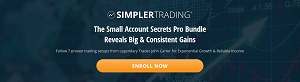 John Carter The Small Account Secrets Pro Bundle Reveals Big & Consistent Gains