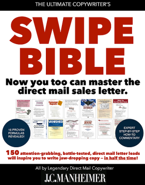 Josh C. Manheimer THE ULTIMATE COPYWRITER'S SWIPE BIBLE