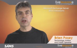 Livelessons Microsoft Exchange Server 2016