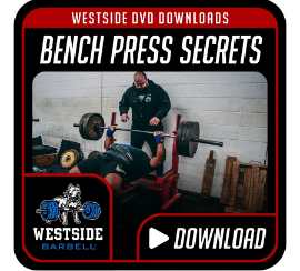 Louie Simmons Training Secrets Of Westside Barbell Benchpress Secrets