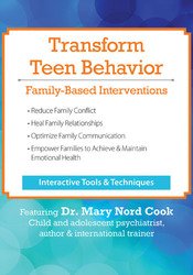 Mary Nord Cook Transform Teen Behavior Family-Based Interventions