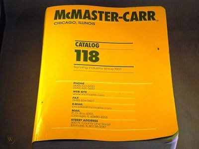 McMaster-Carr Complete Catalog #118