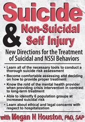 Meagan N. Houston Suicide & Non-Suicidal Self Injury New Directions for the Treatment of Suicidal and NSSI Behaviors