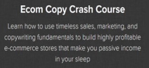 Nate Schmidt Ecom Copy Crash Course