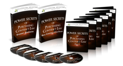 Purchasing Advantage Power Secrets of Purchasing Contract Law
