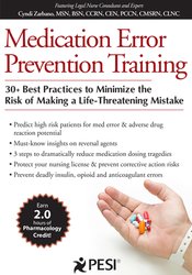 Rachel Cartwright-Vanzant Medication Error Prevention Training 30+ Best Practices to Minimize the Risk of Making a Life-Threatening Mistake