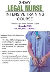 Rosale Lobo 3-Day Legal Nurse Intensive Training Course