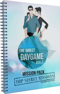 Sasha The Direct Daygame Bible and Mission Pack