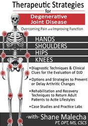 Shane Malecha Therapeutic Strategies for Degenerative Joint Disease Overcoming Pain and Improving Function