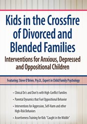 Steve O'Brien Kids in the Crossfire of Divorced and Blended Families Interventions for Anxious