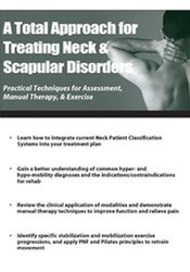 Sue DuPont A Total Approach for Treating Neck & Scapular Disorders