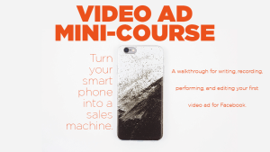 Wes Evans Video Ad Mini-Course