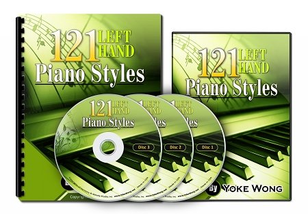 Yoke Wong - 121 Left Hand Piano Styles