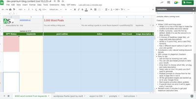 Mike Hayden - Premium - Bulk GPT 3,000 Word Blog Writer + Long Format GPT Rewriting Tool - Rewrite, Translate, Summarise