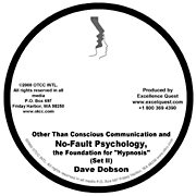 Dave Dobson - No Fault Psychology-Hypnosis Set II