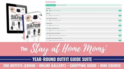 Corina Holden - The Stay At Home Moms' Year-Round Outfit Guide (2nd Edition) DASHBOARD