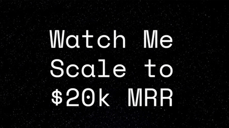 Alex Berman - Watch me build a SaaS to 20k MRR