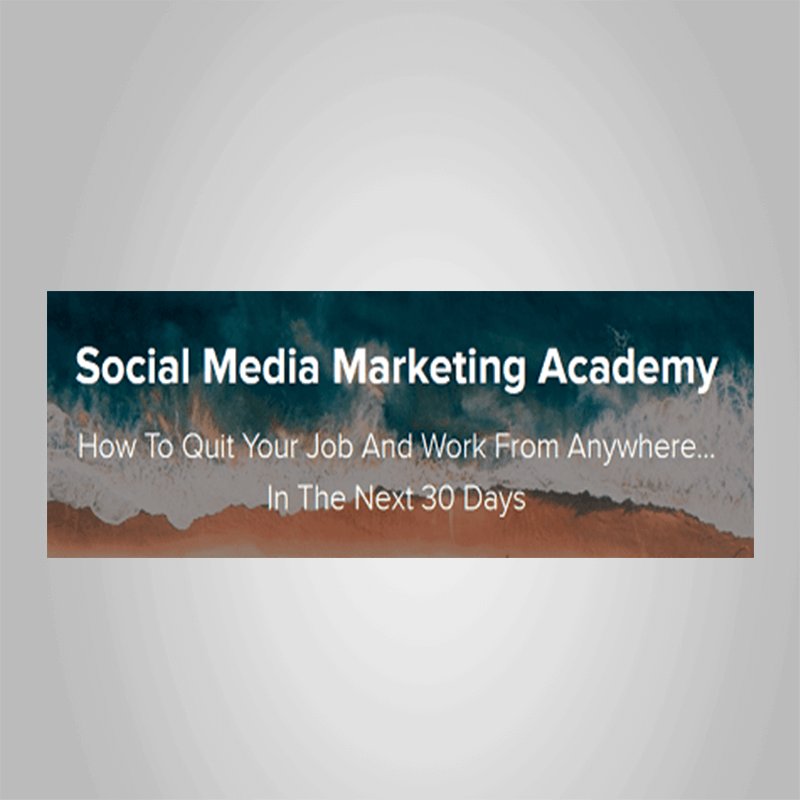 Bradley Riley - Social Media Marketing Academy 1