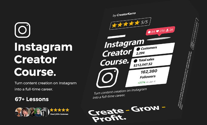 Karolis Piliponis - Instagram Creator Course (Ultimate Bundle)