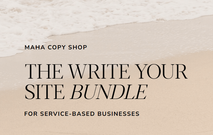 Madison and Haley - The Write Your Site Bundle