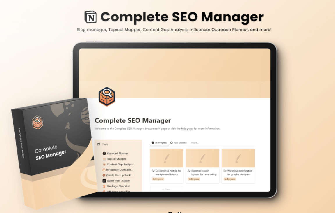 Notion For SEO - Complete SEO Manager For Notion