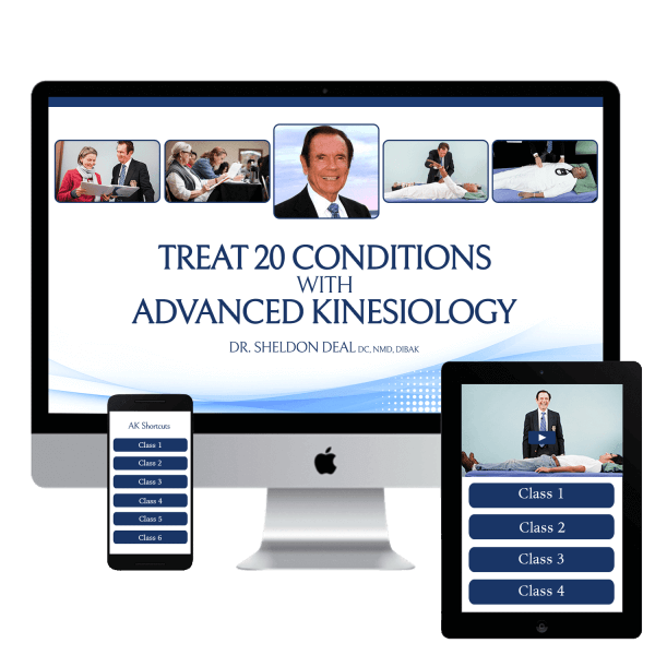 Dr. Sheldon Deal - Kinesiology Institute - Treat 20 Conditions with Advanced Kinesiology